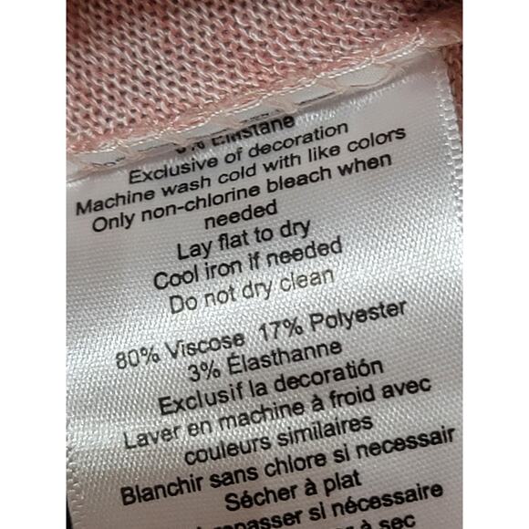 Boxercraft Sweater Women's XS Blush Heather Soft Cuddle Cowl Neck Long Sleeves - Picture 11 of 12